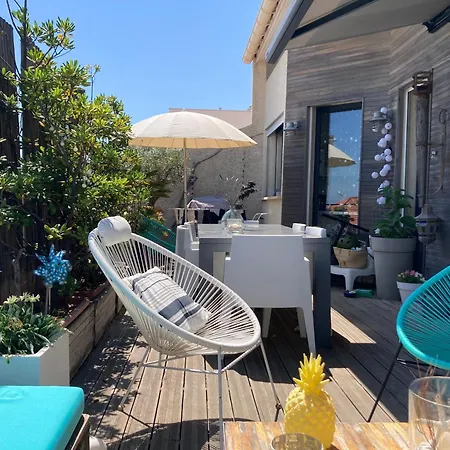 Appartement Duplex 105 M2 Vue Mer, Terrasse 30m2 Mauguio